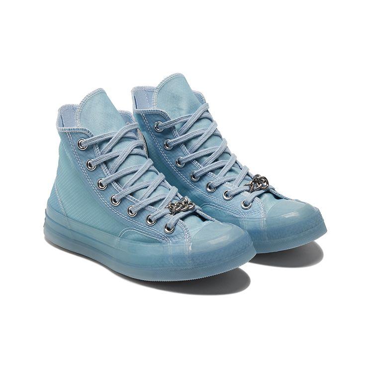 Converse 1970s Chuck 70 Everyday Versatile Slip-Resistant Durable Mid-Top Canvas Shoes Unisex Sneakers Blue A02315C