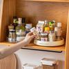 Многофункциональная вращающаяся кухонная стойка для хранения соевого соуса и приправ