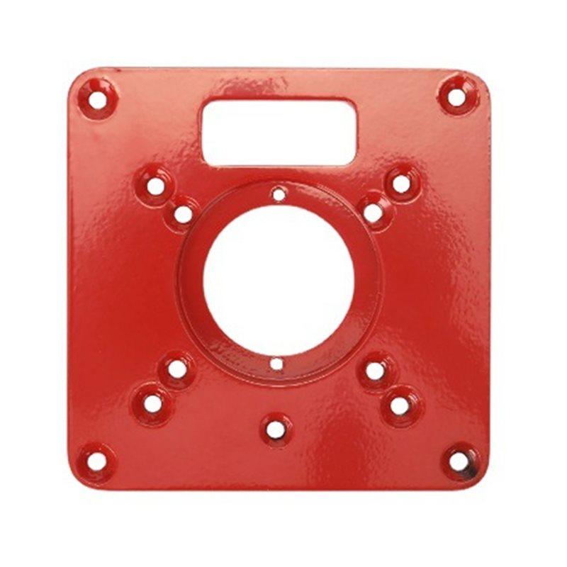 Многофункциональный фрезер для вставной пластины стола - для деревообработки, для настольных пил и станков для деревянных плит, включает 4 крышки