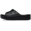 Platform Slide Crocs 'Black' Women's