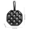 12 отверстий Takoyaki Grill Pan Plate Antistick Octopus Baking Machine Home Cooking Формы для выпечки Mold Tray Кухонные гаджеты