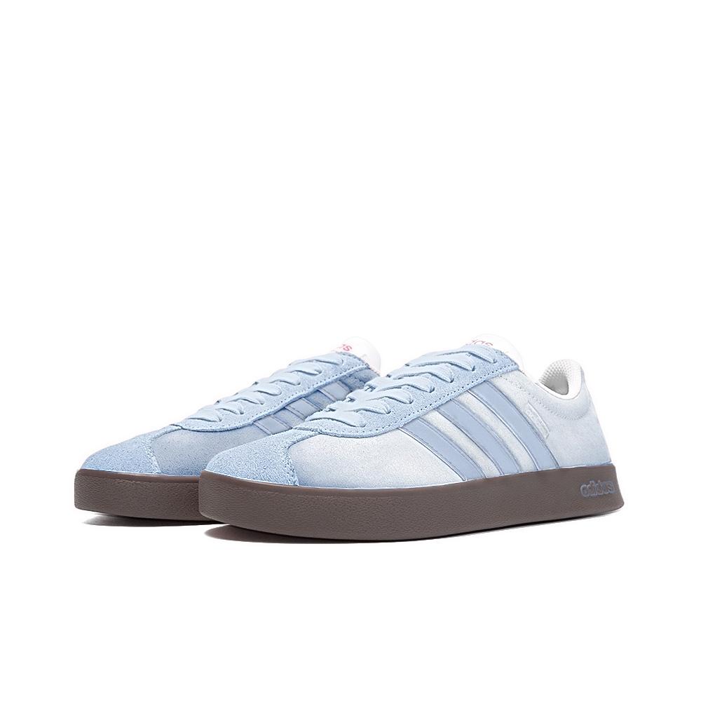adidas Vl Court Сахарное Стихотворение, Янтарная Кожа Износостойкая Нескользящая Износостойкая Нескользящая Низкие HQ1802Команда189--SBOX)