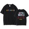 AstroWorld Tour Oversized T Shirt Men Women1:1letter Print T Shirts Hip Hop Streetwear Kanye West ASTROWORLD Tshirt