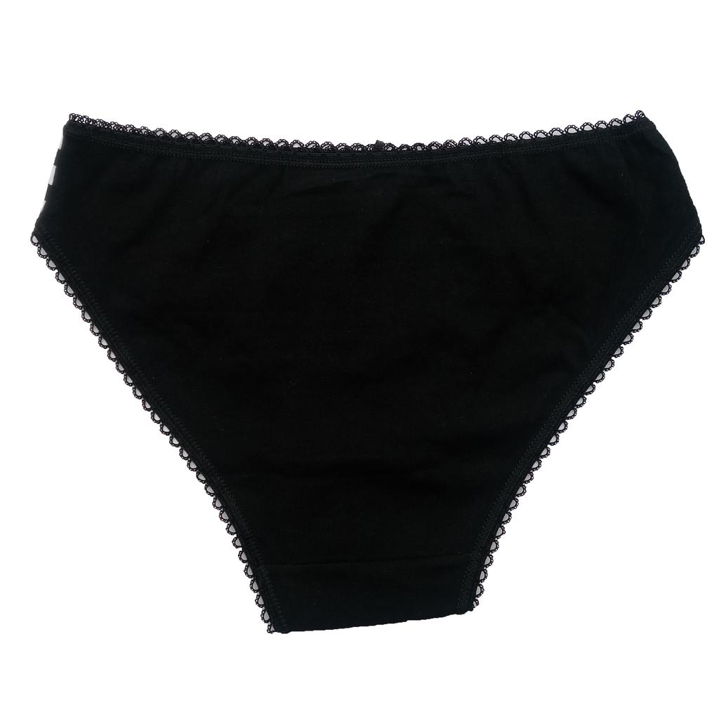 Women's Cotton Panties Sexy Soft Striped Underpants Solid Color Briefs Female Comfortable Stretch Lingerie M-XL 12 Pcs/set