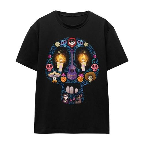 Coco Unisex Adult Day Of The Dead Ernesto Miguel Hector Skull T-Shirt