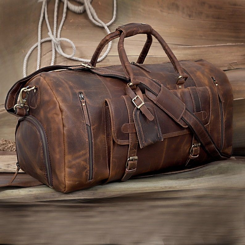Кожаная спортивная сумка, мужская спортивная сумка, кожаная дорожная сумка для отпуска ручной работы, дорожная сумка, ночная сумка, кожаная дорожная сумка, подарок жениху