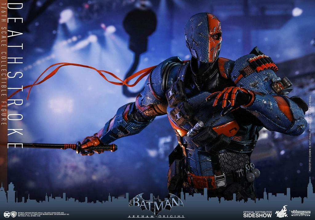 Game Arkham Origins Scale Figure Deathstroke [Video Masterpiece] Batman 1/6