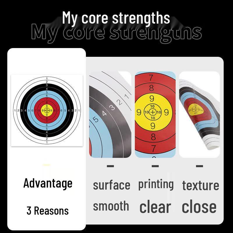 Archery Target Paper (6-Pack)