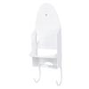Two-in-One Hooks Iron Holder Black White Storage Rack Ironing Board Hanger  Storage Supplies