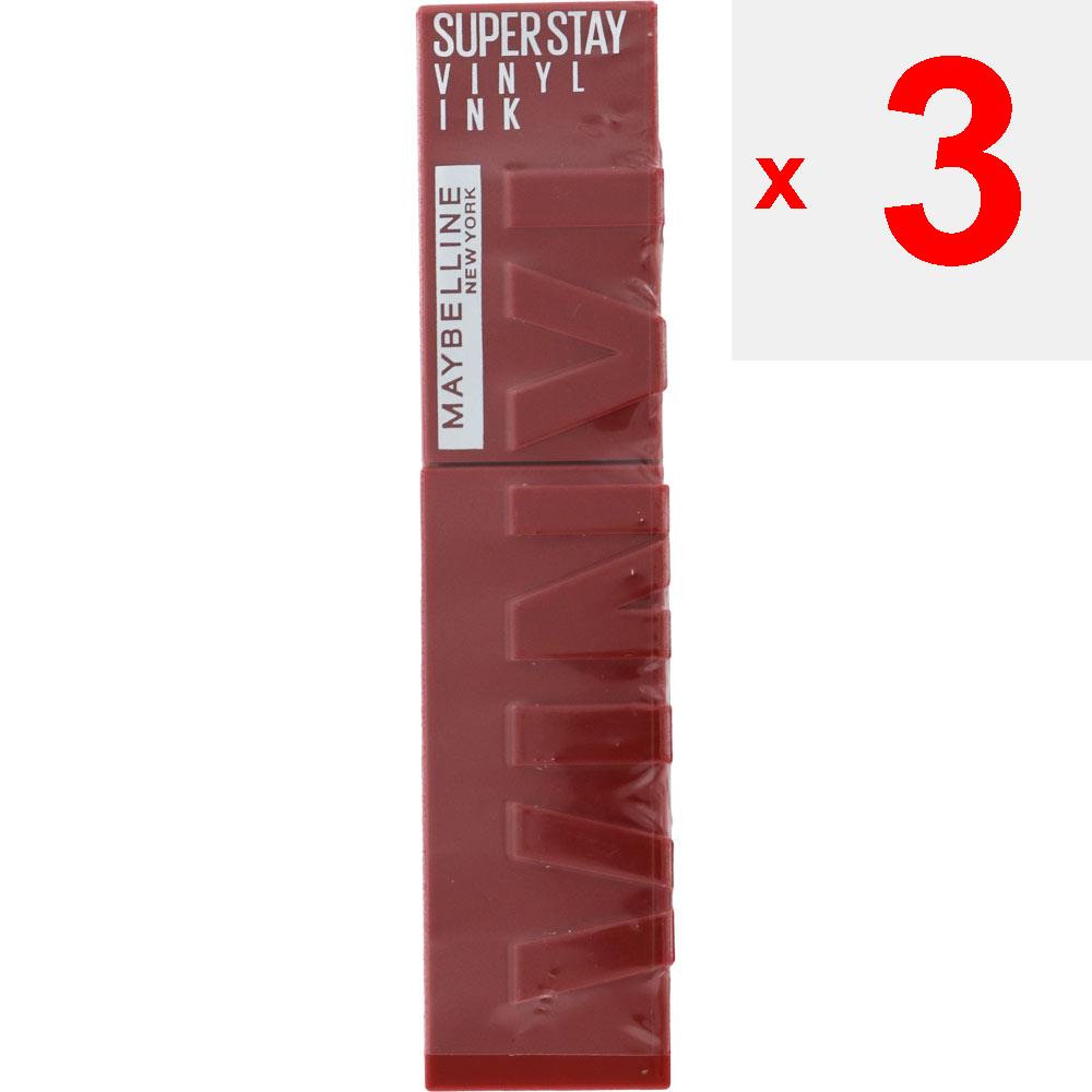 Maybelline SP Stay Vinyl Ink 130 Mouth Makeup Shake the Container. 2. Apply To Lips with the Applicator. 3. Mouth Makeup