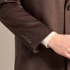 Antonio Men's Wool & Silk Blend Mid-Length Business Overcoat