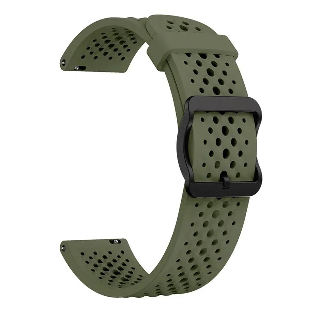 22mm Watch Sports Silicone Strap For Fossil GEN 6 44mm GEN 5 5e LTE 45mm Smartwatch HR Band Sport Bracelet Replacement Watchband