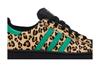adidas Superstar Black Green Leopard (Women's)