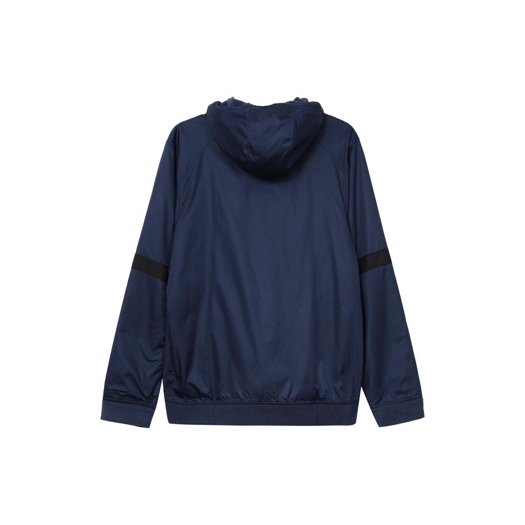 Nike Lebron Brand Logo Patch Hooded Jacket Men Outerwear Blue 927220-410