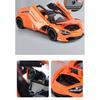1/24 масштаб McLaren 720S спортивный автомобиль литой модели игрушки имитация литой машины со звуком и светом инерционный механизм декоративные игрушки мальчики подарок