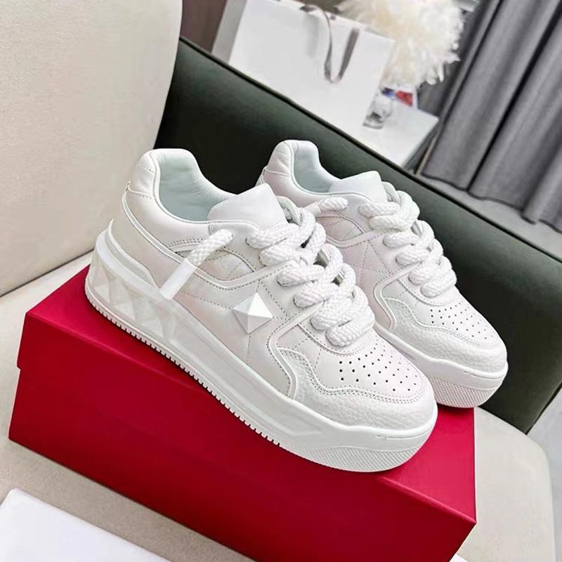 Женские дышащие нескользящие повседневные кроссовки Rose Red 2024 года