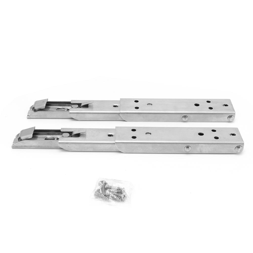 2 шт. складной кронштейн для полки из нержавеющей стали, настенное крепление, подпружиненная опорная стойка