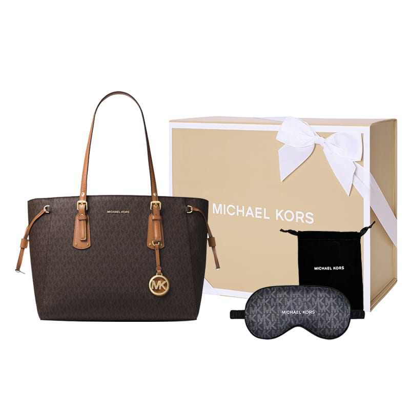 MICHAEL KORS Voyager Medium Logo Tote Bag 30F8GV6T2B-200
