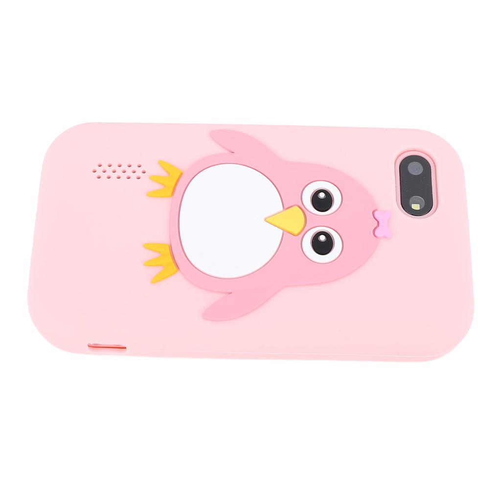 Детский смартфон с сенсорным экраном HD, двойной камерой, 8 игр, падение, безопасность, детский мобильный телефон, милые животные, Pa