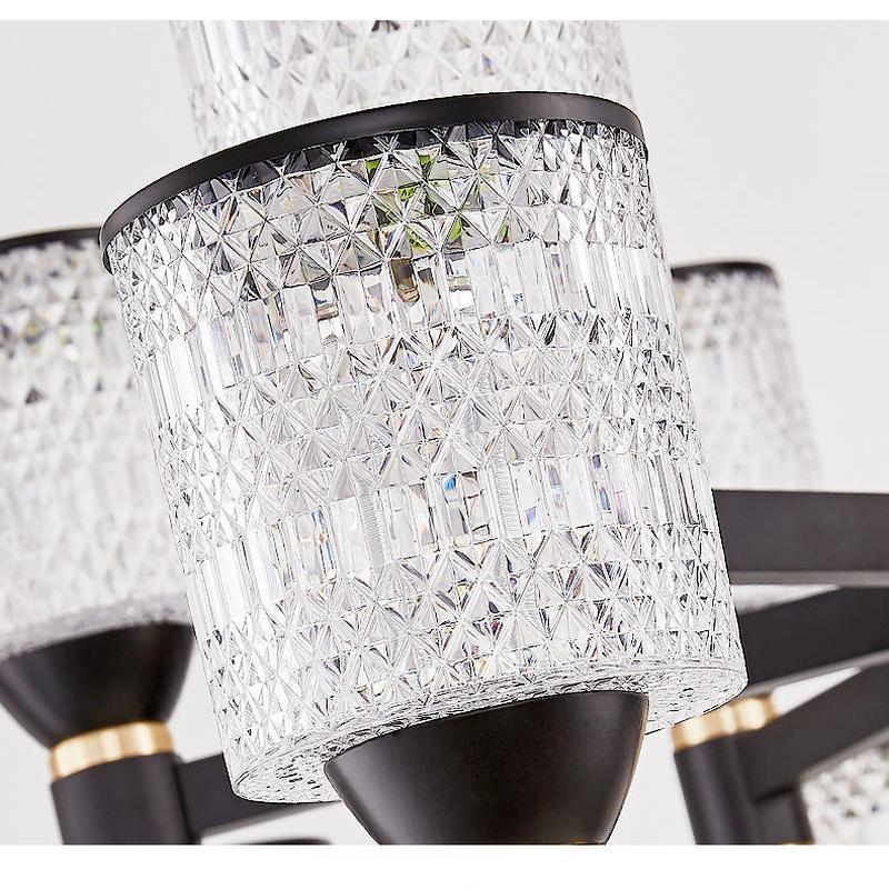 Скандинавский современный минималистичный светильник для гостиной, столовой, светильник для спальни, европейское роскошное атмосферное освещение, домашнее освещение