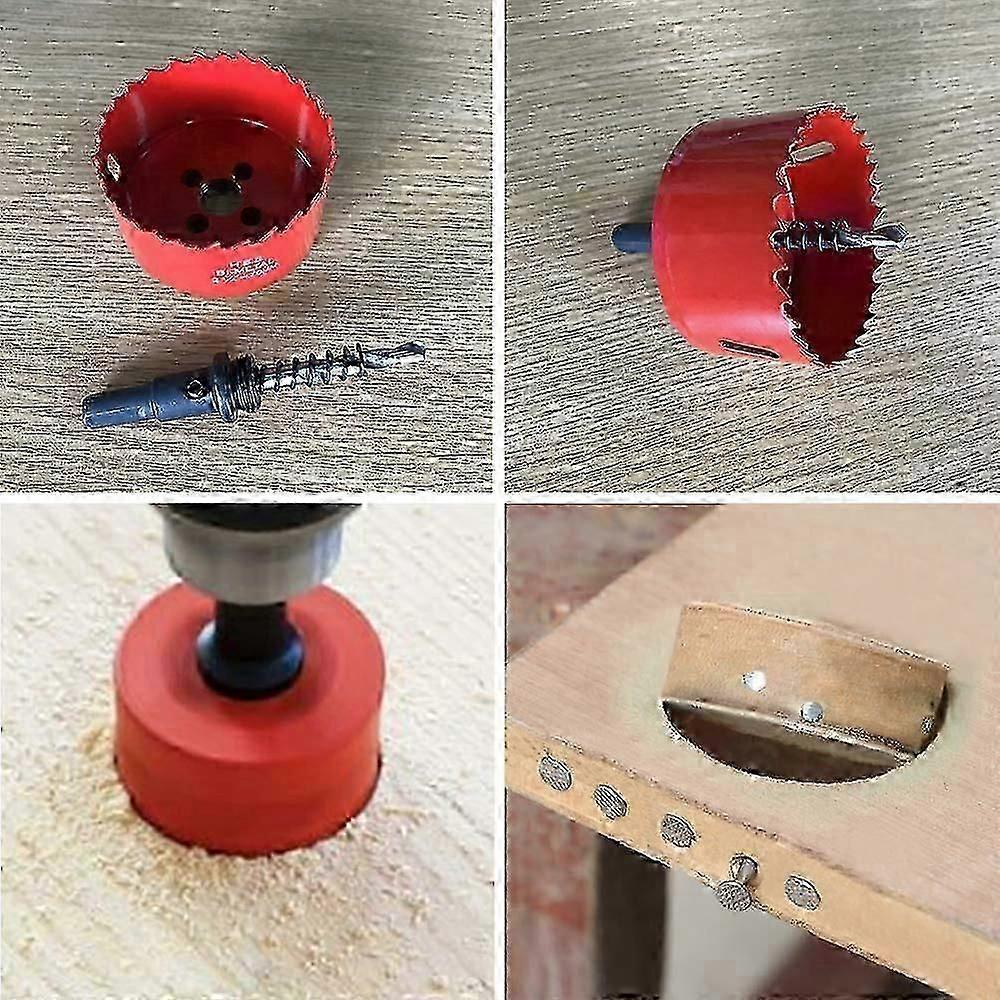 HSS hole saw for wood and metal 200mm bi-metal
