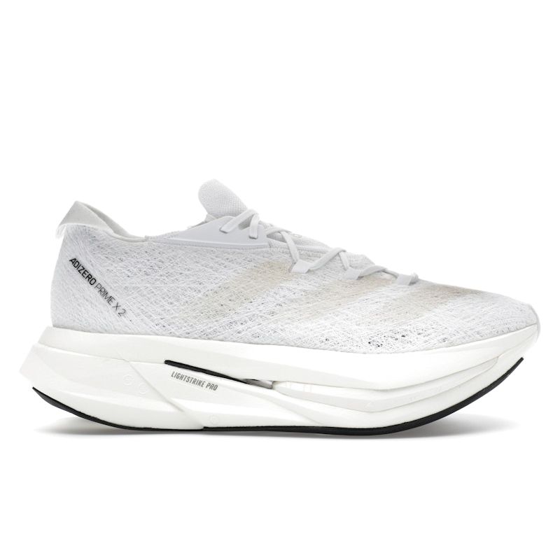 Adidas Adizero Prime X 2.0 Strung Wonder White Black Men Sneakers Cloud-White Core-Black ID3615