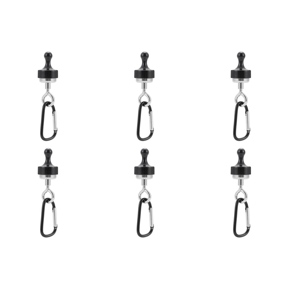 1-20 шт., сильные магнитные крючки, брелок для ключей, уличная палатка, навес, карабин, светильник для кемпинга, крючок, магнитный подшипник, вешалка, замок типа D, пряжка