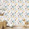Colorful Stars and Planets Wallpaper in Scandinavian Style 50x1000