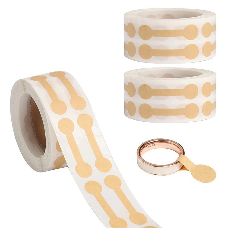 500 шт./лот ювелирные ценники самоклеящиеся круглые наклейки для штанги этикетка своими руками