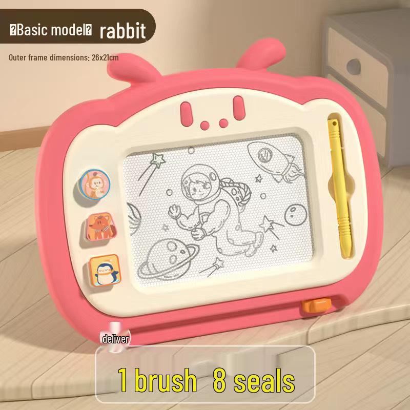 Large Magnetic Children's Drawing Board - Colorful, Erasable Doodle Table for Home