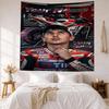 Jorge Lorenzo Custom Your Name Wall Decor Tapestry Art For Pet Memorial Birthdaywedding Party Backdrop Family Gift