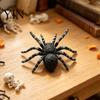 Detailed Spider Ornament for Display Realistic Figurine, Lifelike Fake Tarantula Figure, Plastic Animal Arachnid Model Halloween Prank Props,