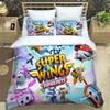Милый мультяшный набор постельного белья Super Wings изысканный комплект принадлежностей пододеяльник комплект одеяла постельный комплект роскошный подарок на день рождения