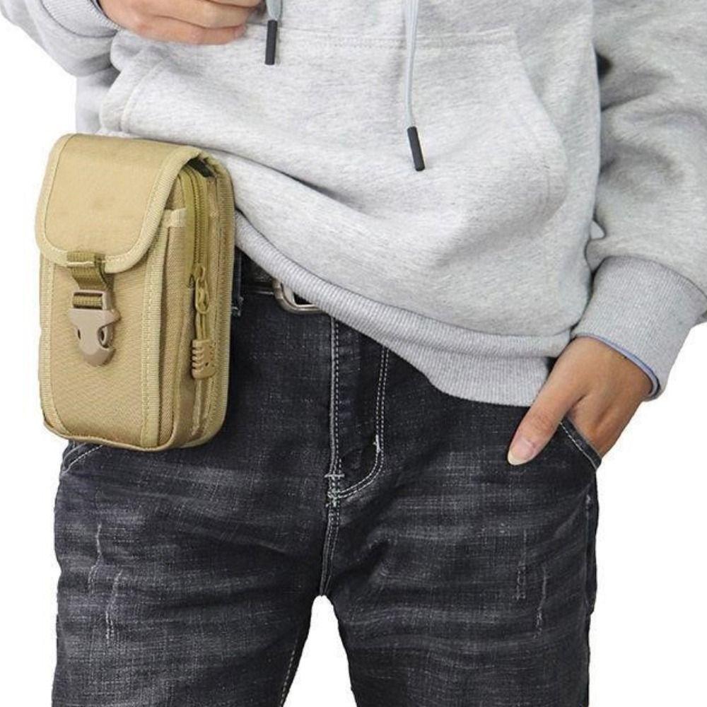 Waist Accessories Oxford Waist Fanny Pack Mobile Phone Pouch Mobile Phone Case Cell Phone Holder