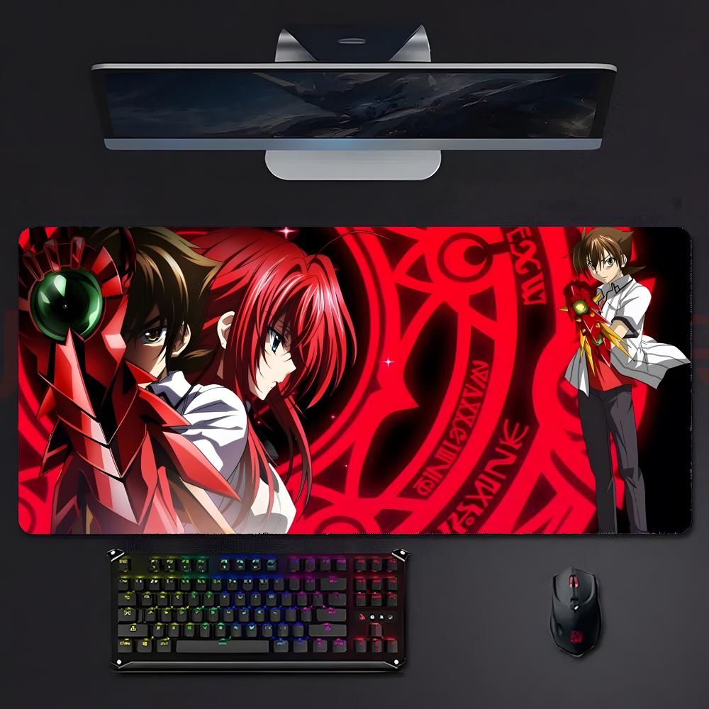 Hot Cool Anime Hhigh School Dxd Mouse Pad Large Gaming Mousepad With Stitched Edges Thickened Desk Mat Pc