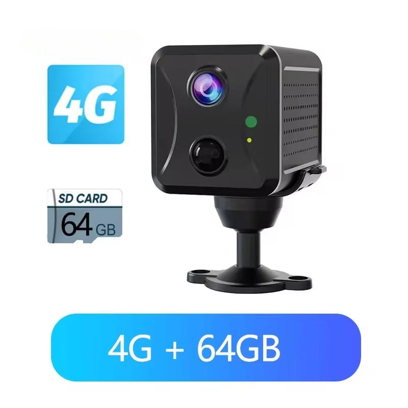 Ubox Mini 4G камера видеонаблюдения SIM-карта или Wi-Fi 5MP IP камера видеонаблюдения 3800 мАч большая батарея маломощная голосовая связь камера видеонаблюдения