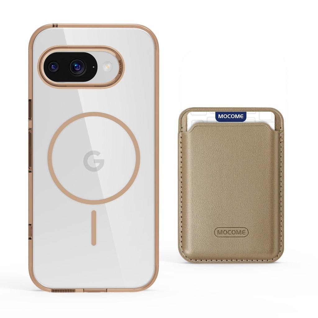Прозрачный магнитный держатель для карт Star Shield для Google Pixel 10 Pro XL и Pixel 9A - Защита от падений