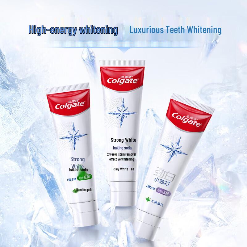 Colgate Strong White Bamboo Charcoal Mint Toothpaste
