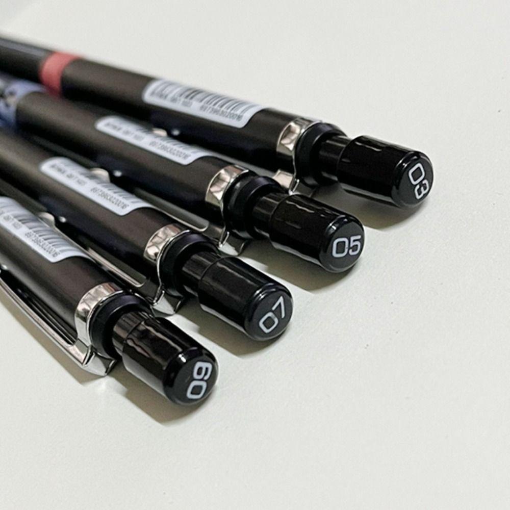 Автоматический карандаш с низким центром тяжести, пластиковый механический карандаш, креативный карандаш для эскизов, для рисования