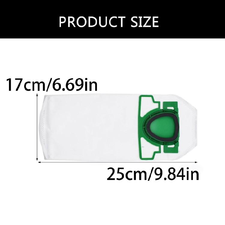 10 шт. Пылесборник для станции очистки Kobold VB100 FP100 Замена