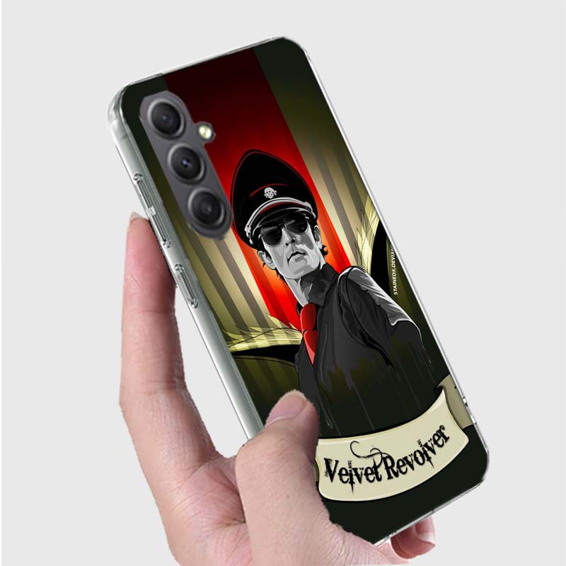 Velvet Revolver Phone Case for Samsung A16 A26 A36 A56 A17 A37 A57 A07 A06 A02S A03 A04S A05S Galaxy Note 20 10 A50S A71 A51 A31