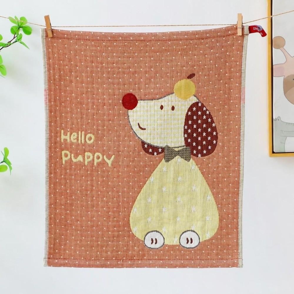 Cartoon Kitchen Towel 34x40cm Pure Cotton Dish Cloth High Quality Tea Towel Kindergarten Children