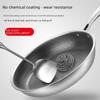 Stainless Steel Non-Stick Honeycomb Frying Pan for Omelettes and Steaks