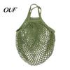 Organic Cotton Produce Totes Mesh Grocery Bag, Reusable Eco Friendly Foldable String Washable Storage Bags Lightweight for Fruits Vegetables And Daily