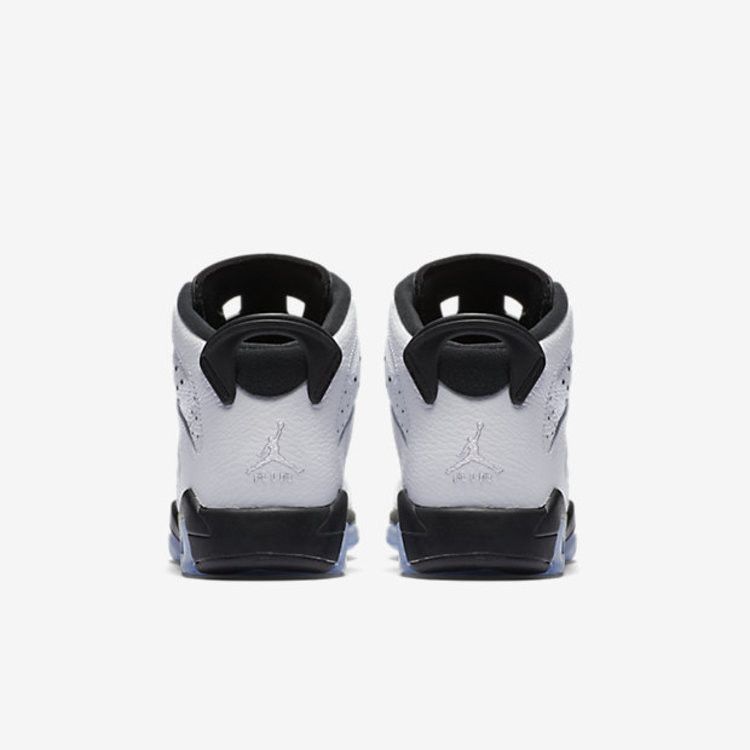 Kids' Sneakers Jordan 6 Retro White Jade Black (GS) White/White-Hyper Jade-Black