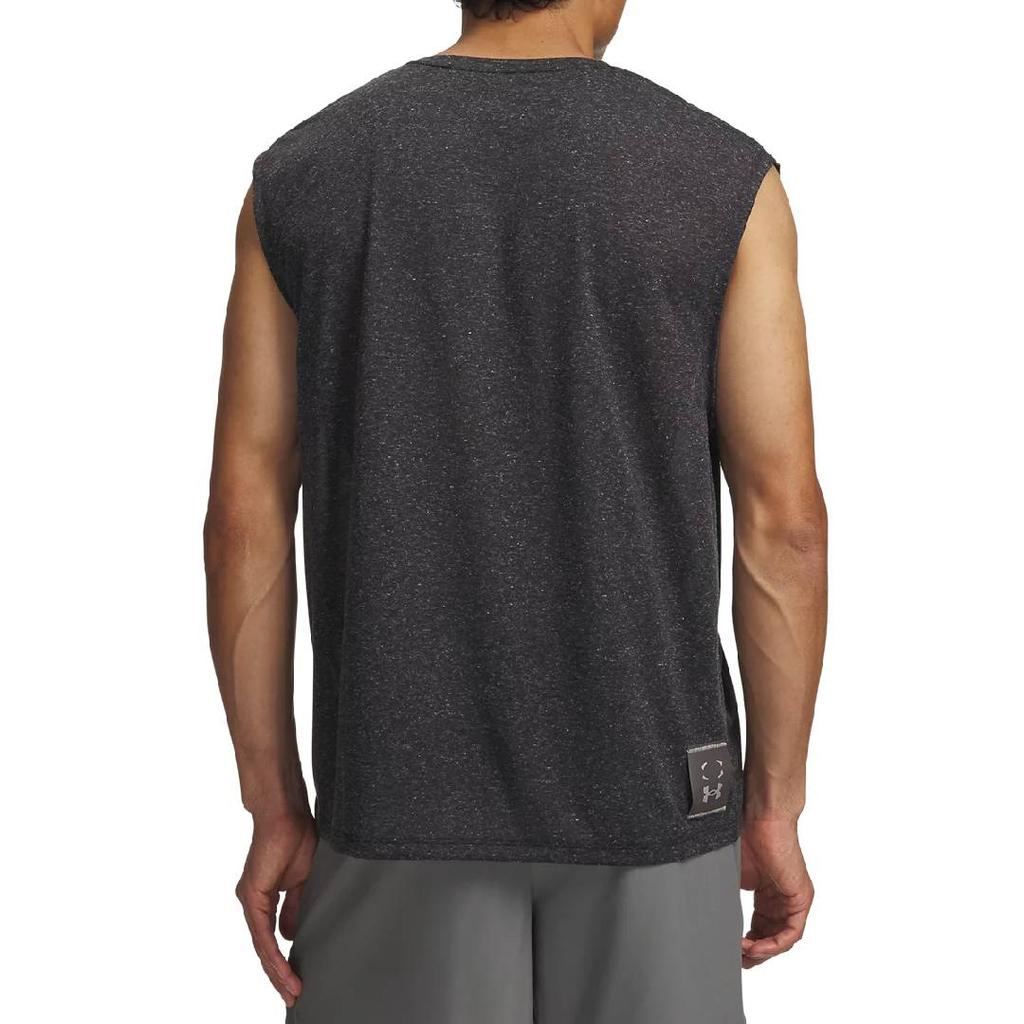 Under Armour HB Run Aeris Свободный жилет для бега с круглым вырезом, дышащий, без рукавов, мужской жилеты 6016481-008