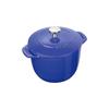 Staub La Cocotte De GOHAN Blueberry Large 20cm Rice Cooker, 3-cup Capacity, Induction Compatible [Serial Number Included, Official Japanese Product] L