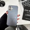 Тонкий круглый магнитный чехол с покрытием для Apple 14promax Защитный чехол для IPhone 15plus Чехол 14 Пленка