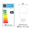 Ampoule LED E27 - Haute Qualité - 14W - 1521Lm - Blanc Chaud - Garantie 5 ans