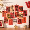 15pcs/set DIY Blessing Words Wall Stickers Cartoon Blessing Greeting Cards  Photo Props